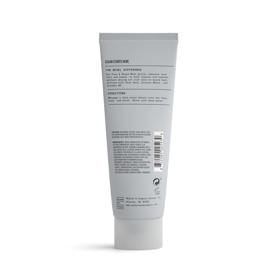 Bevel 2-in-1 Face & Beard Wash - Image 4